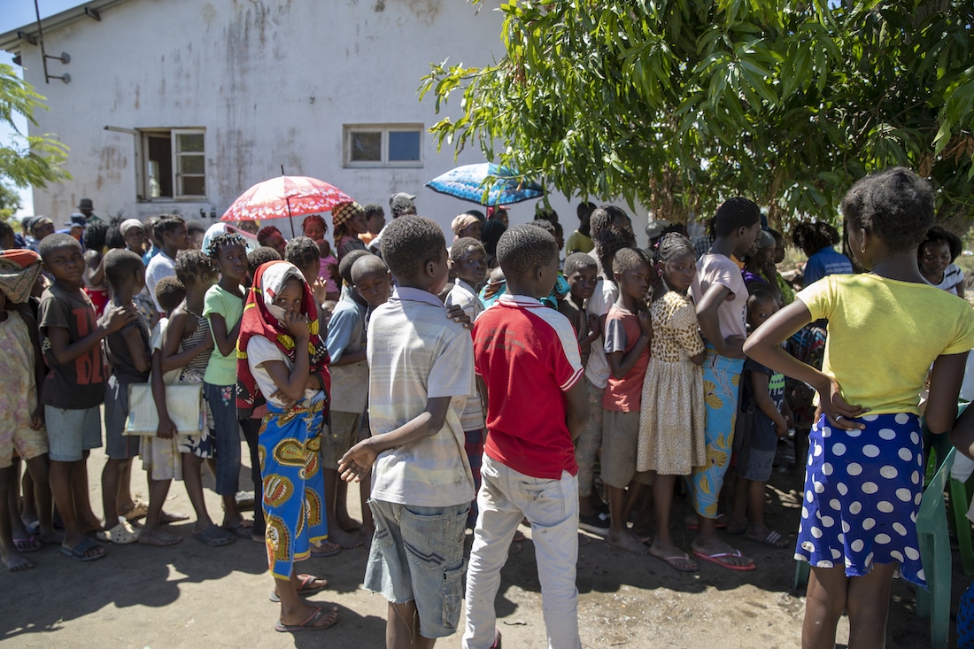 Aftermath of Cyclone Idai in Mozambique