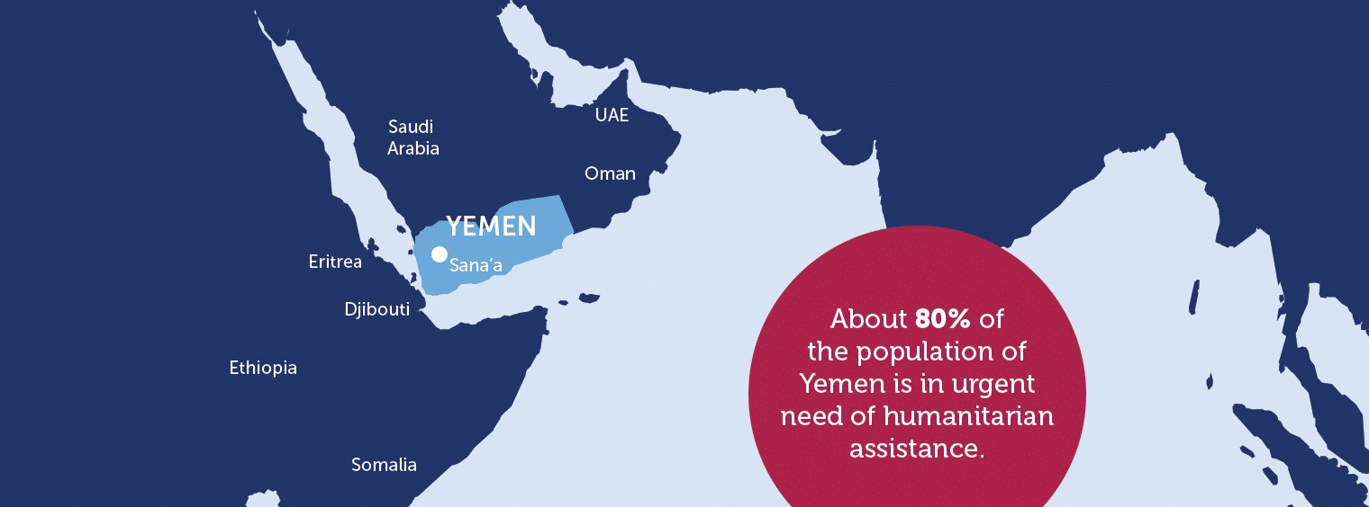 map of Yemen